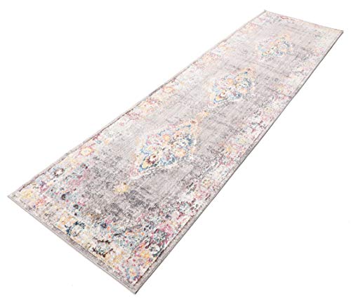 RugVista, Cornelia, Teppich, Mittelflor, 80 x 300 cm, Läufer, Modern, Oeko-Tex Standard 100, Polyester, Flur… – Bild 3