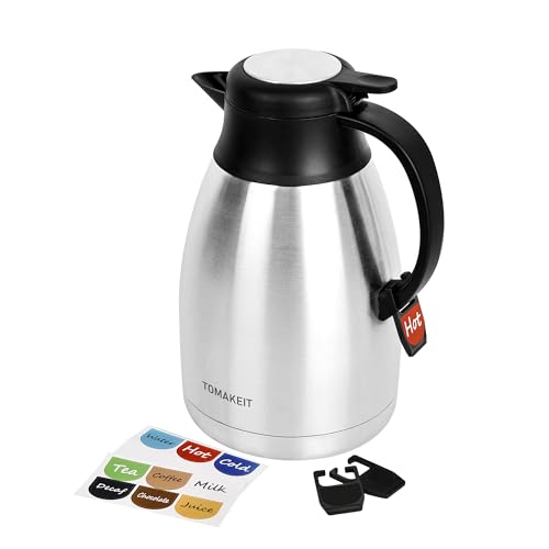 Tomakeit 2L Thermal Coffee Carafe
