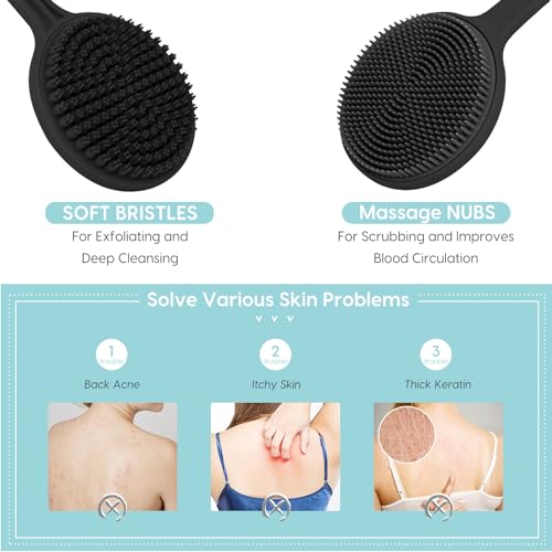 Vwmyq Silicone Back Scrubber For Shower thumb #3
