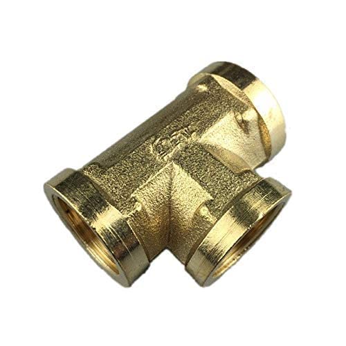 RAJA GAJALAKSHMI HARDWARES Brass Pipe Fittings Tee 3Way G1/2" Hardware