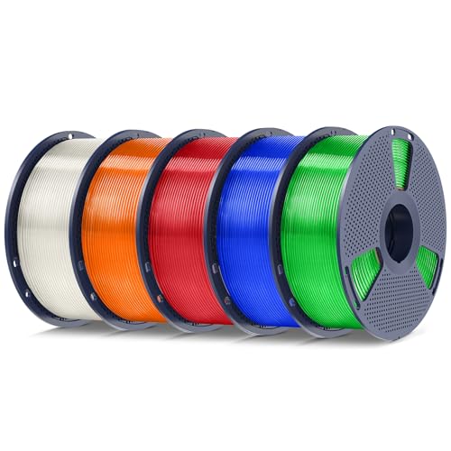 SUNLU 5KG PLA+ Filament Bundle, Enhanced Durability and High Strength