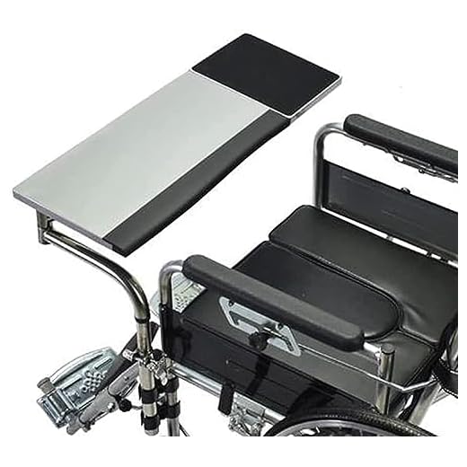 Portable Wheelchair Lap Tray with Cup Holder