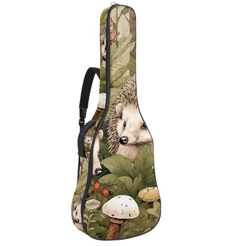 Sac pour guitare acoustique étanche avec rembourrage éponge et poches