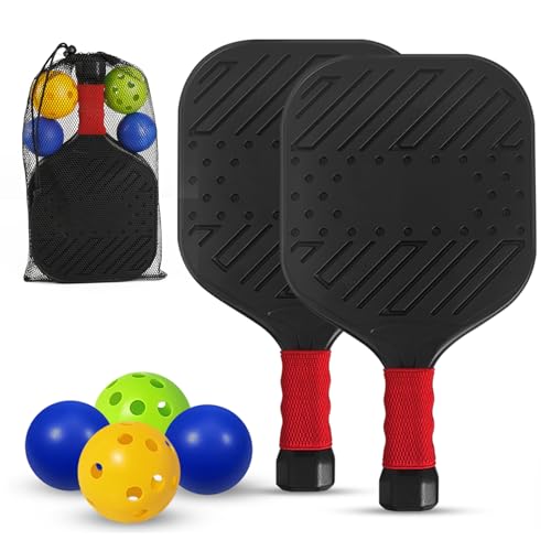 Pagaies de pickleball légères lot de 2 sport intérieur et extérieur