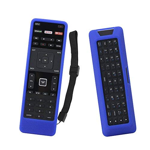 SIKAI Case for Vizio XRT500 Smart TV Remote - Eco-Friendly, Shock Proof Silicone Cover with Lanyard (Blue)
