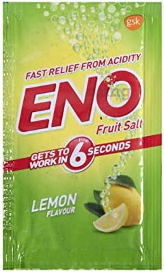 Amazon Com Eno Fruit Salt Fast Refreshing Relief Original Lemon Regular 30 Sachets Health Household