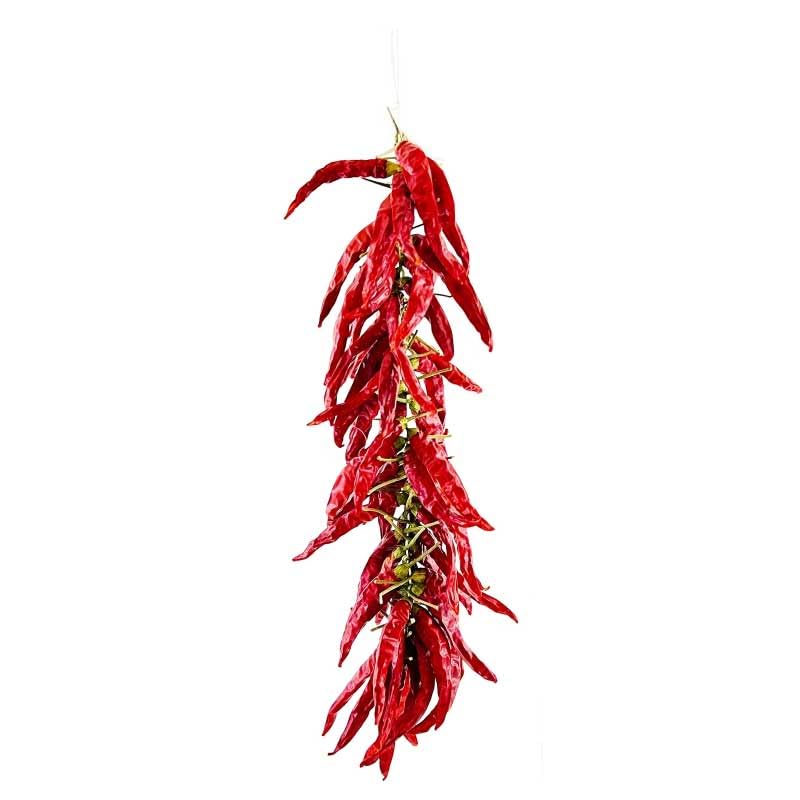 Peperoncino Calabrese | Treccia | Diavolicchio | Cornetto | Secco | Piccante | Circa 60g | E Tipic | Prodotti Tipici Calabresi |