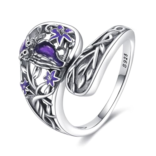 Bague libellule ouverte en argent pour sublimer votre style quotidien