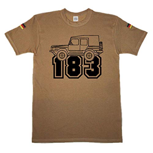 Camiseta militar Copytec BW Tropen Tipo 183 Iltis caqui talla XXL