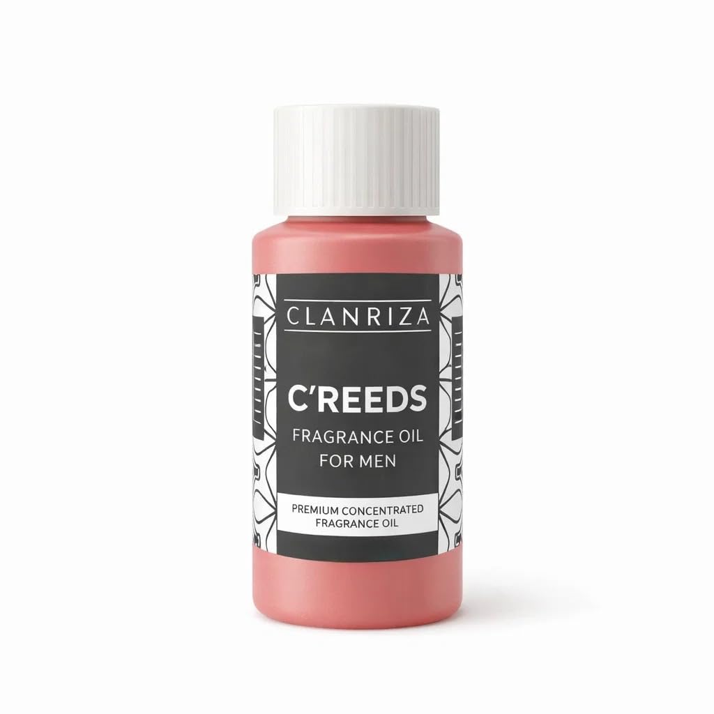 4 Fl Oz C'REEDS Fragrance Oil For Men, Our Interpretation – Fine Lasting Quality Oil For Men – Scented Body Oil For Daily Use, Home & Good Gifts