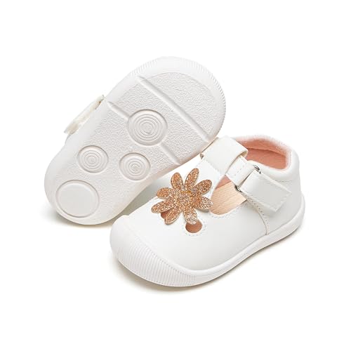 Image of PHIRAMIN Toddler Girl Mary Jane Dress Shoes-Little Girl School Uniform Shoes for Wedding Party