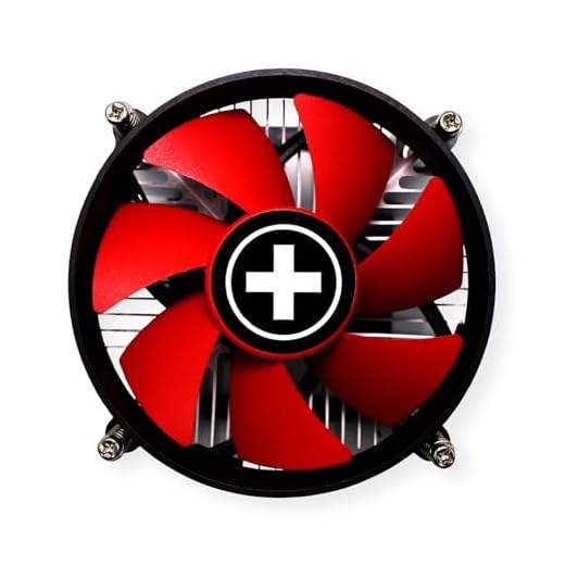 Xilence XC032 Performance C-serien | CPU-kylare | I250PWM | bakplatta | 92 mm PWM-fläkt | 95 watt TDP | Intel | röd/svart/silver