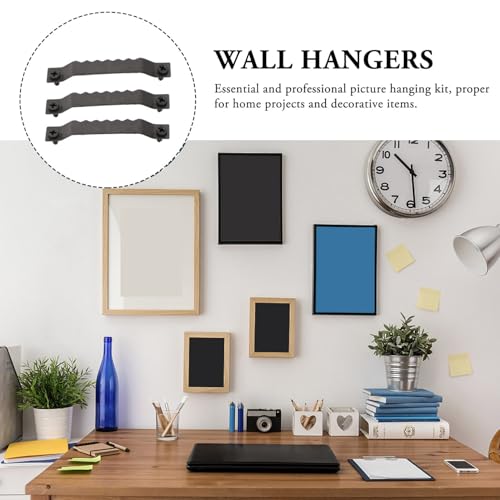 Image of SEWACC 100pcs Serrated Picture Frame Hangers Hanging Hardware for Pictures for Easy to Install