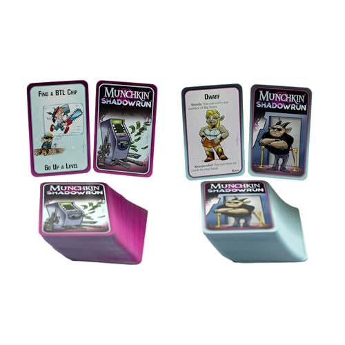 Munchkin Shadowrun Juego de Mesa de Cartas Cyberpunk miniatura 4