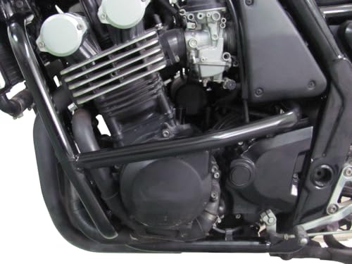 Pare carters HEED FZS 600 FAZER (1998-2003) noir protection moteur tubulaire