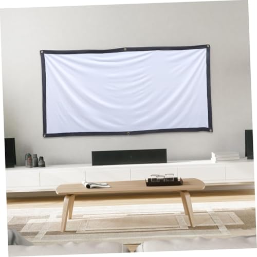 Pantalla de proyector plegable poliéster 84 pulgadas 16:9 miniatura 4