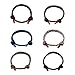 OTOTEC Juego de 6 pulseras de cuerda trenzada náutica para surfistas, hechas a mano, ajustables, unisex