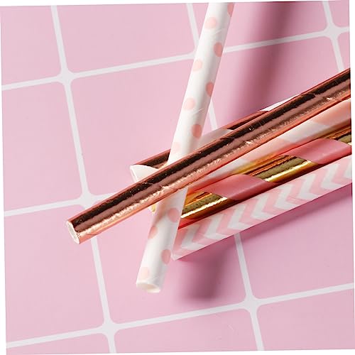Ipetboom 150 pitillos de papel biodegradables para fiestas miniatura 4