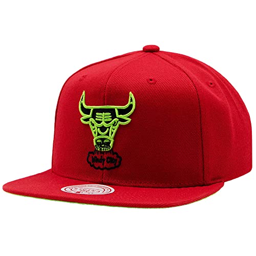 Gorra ajustable Mitchell & Ness Chicago Bulls Snapback miniatura 1