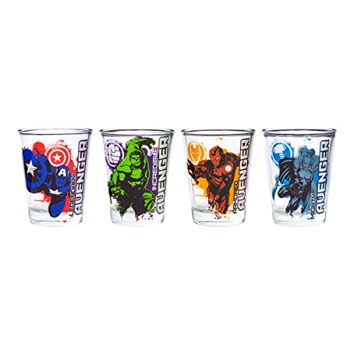 Marvel Avengers Mini Glass Set