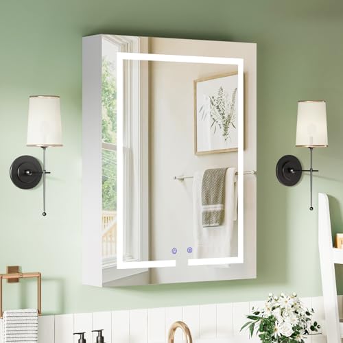 Bathroom Cabinets with Lights
