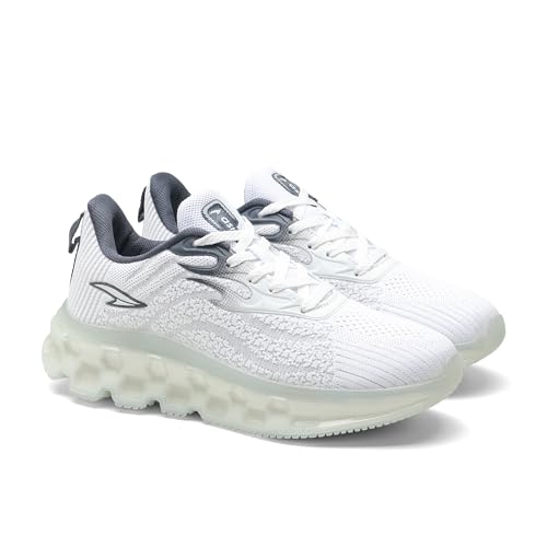 Image of ASIAN Powerplay-29 Men's Running Shoes | Fire-Pattern Design with HexaFlow TPU Sole | Fish-Scale Yarn Upper Shoe | Premium Athletic Sporty Sneakers