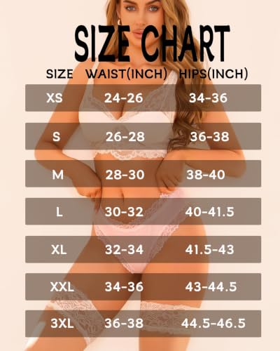 Image of Womens Cotton Underwear Sexy Lace Brazilian Panties Soft Bikini Ladies Pack