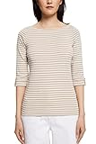 Shirt der Marke Esprit ESPRIT Damen T-Shirt 991ee1k385, 260/Light Taupe, S