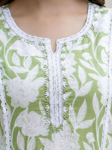 Image of PARTHVI Women Straight Floral Printed Kurta and Pant Set with Dupatta | Ethnic Set | Dupatta Set | Suit Set | Kurta Set | Wedding Suit Set