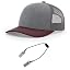 Heather Grey/Charcoal/Maroon