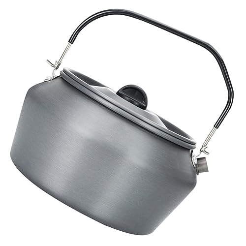 Abaodam 1pc Portable Water Kettle Lightweight Tea Pot for Outdoor Camping Ergonomic Handle for Hiking and Picnics for Boiling Water and Making Tea