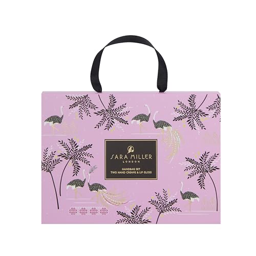 Sara Miller London Hand Cream Moisturiser x2 50ml, Lip Gloss 15ml...