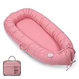 EAQ Baby Lounger, Infant Lounger for Newborn,Portable Baby Nest Cover Breathable & Soft, Newborn Essentials