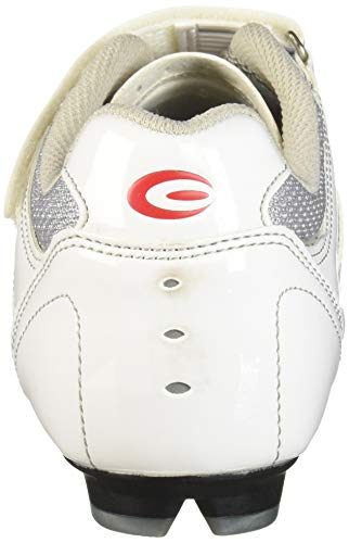 Exustar E-Sr442 Road Shoe, White, Size 44 #TOP2