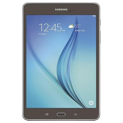 Samsung Galaxy Tab A 16GB 8-Inch Tablet - Smoky Titanium (Renewed)