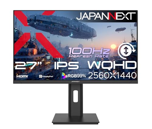 Amazon.co.jp: JAPANNEXT 27インチ IPSパネル搭載 WQHD(2560x1440
