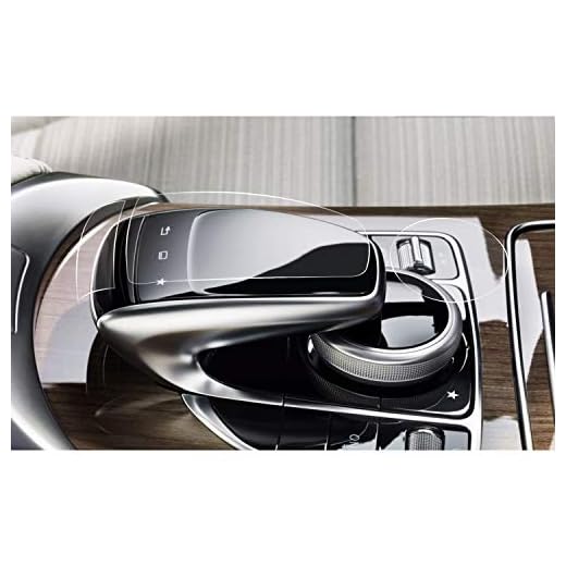 LFOTPP Película protectora para Mercedes-Benz Clase C V CLS GLC AMG Center Console Control Mouse