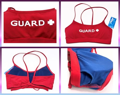 Adoretex Women's Guard Polyester Tie Back Bikini Two Piece Swimsuit4