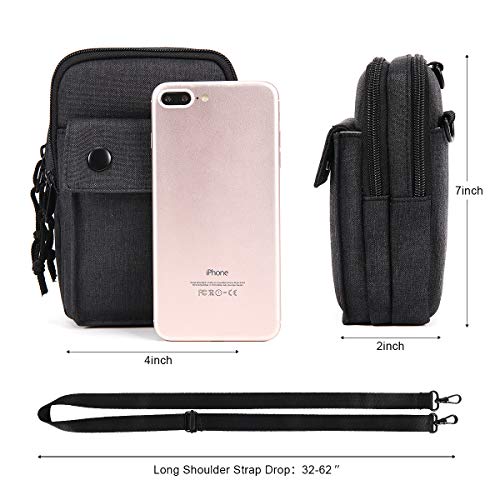 Yipinu Small Crossbody Bag For Men And Women - Upgraded Rfid Blocking Shoulder Messenger Bag, Stylish And Easy To Carry #TOP2