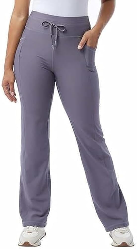 Amazon.com: 32 Degrees Wide Leg Pants Woman - Ribbed Semi