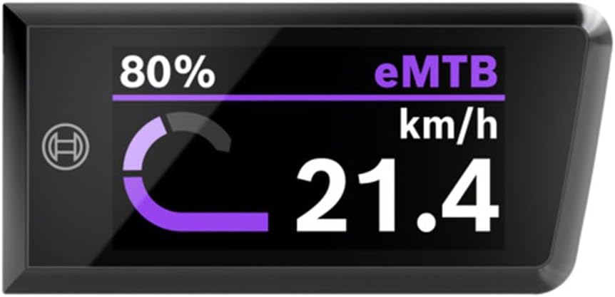 Purion 400 Display Unit - 1.6-Inch High-Resolution E-Bike Dashboard with Integrated Buzzer, Lightweight & Weather-Resistant, Compatible with Smart System E-Bikes, Mount Hardware Sold Separately