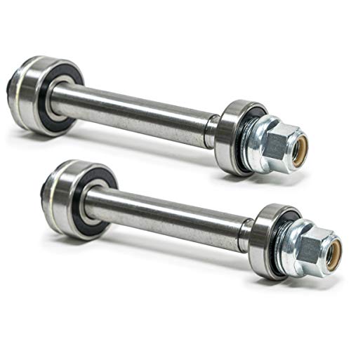 (2) Full Shaft Mandrel Replacement for Spindle Housing Sears AYP 130794, 128774 & 137645 137646 133172