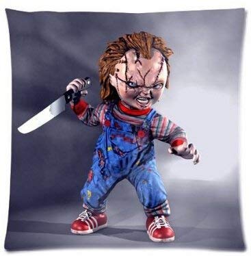 Hot Horror Movies Seed of Chucky Standard Square Zippered Pillowcase Pillow Sham