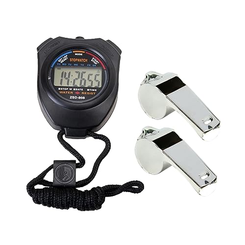 SUPVOX 2 Unidades temporizador eletrônico assobiar acessórios para pesca de carpa colete de pesca co