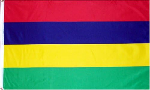 Mauritius National Country Flag - 3 foot by 5 foot Polyester (New)