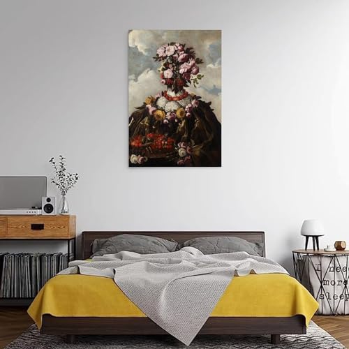Affiche Arcimboldo Printemps, déco murale vintage appartement - 3