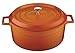 CASSEROLE ROND 320 MM 10.00 LTR LVYTC32K2O pomarańczowy/czarny