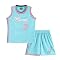 Top Sportif Garçon Fille ISOVNUS Maillots De Basketball Débardeur Actif Et Ensemble Court Vêtement Entraînement Foot Basket