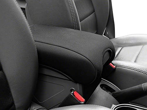 Redrock 4x4 Neoprene Center Console Cover; Black Compatible with 11-18 Jeep Wrangler JK