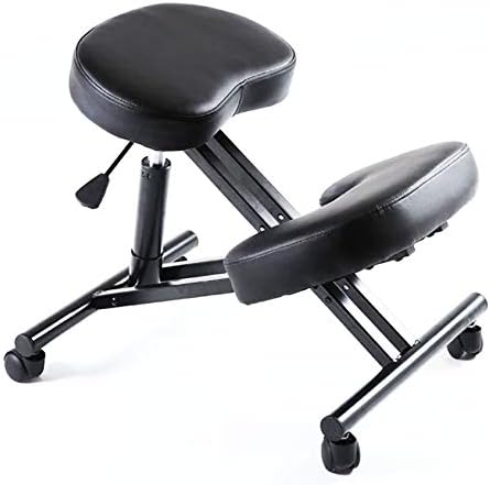Kneeling Chair Orthopaedic Stool Ergonomic Posture Office Frame Seat Black - 2020 Model